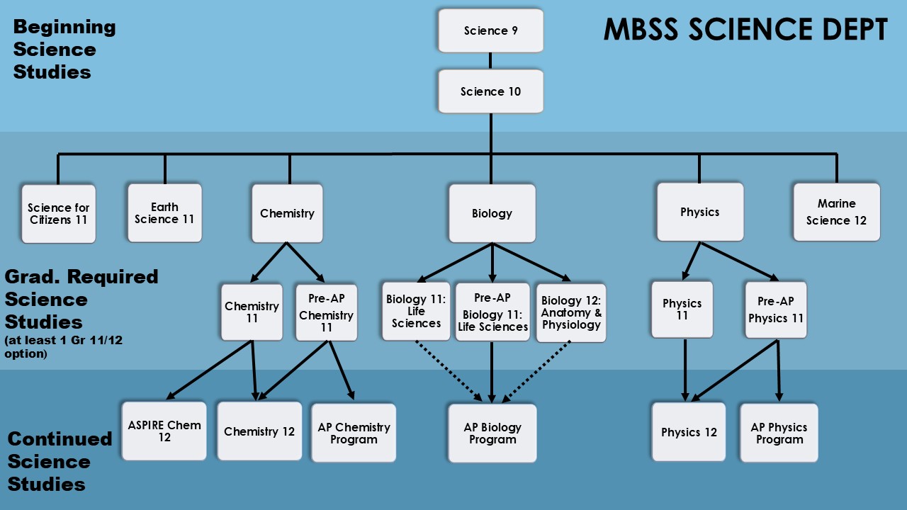 Updated Science dept flowchart (2026)